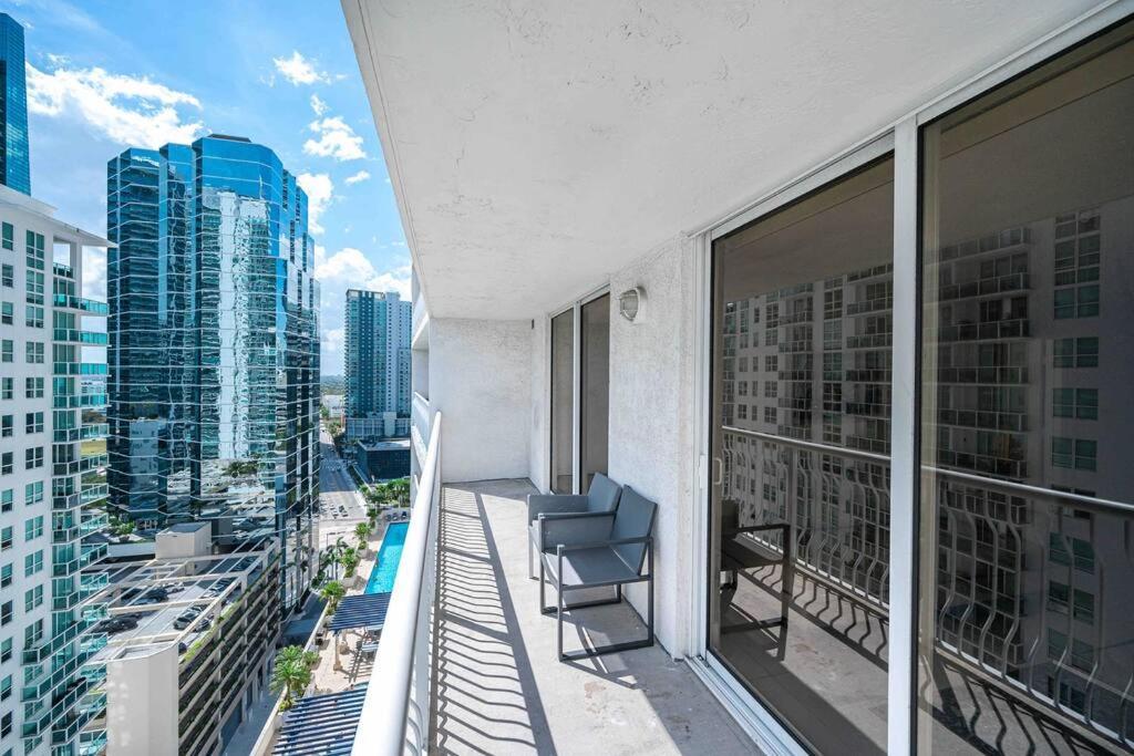 Luxurious 1 Bed Apartment In Brickell • Ocean View ميامي المظهر الخارجي الصورة